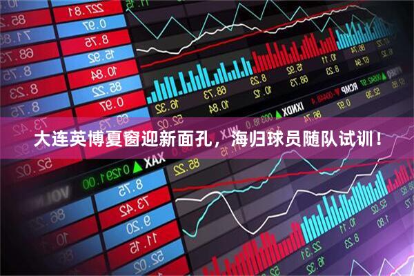 大连英博夏窗迎新面孔，海归球员随队试训！