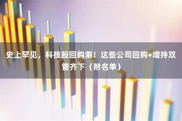 史上罕见，科技股回购潮！这些公司回购+增持双管齐下（附名单）